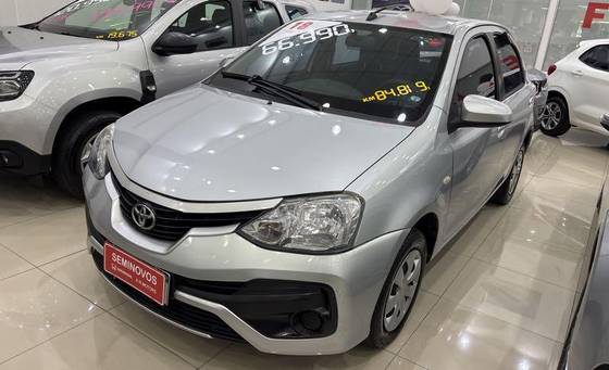 TOYOTA ETIOS 1.5 XS 16V FLEX 4P AUTOMÁTICO